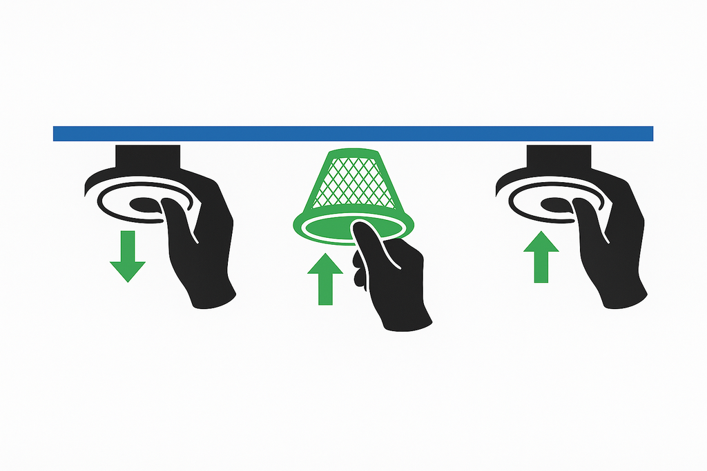 Der innovative Edelstahlfilter für Wohnraumlüftungen